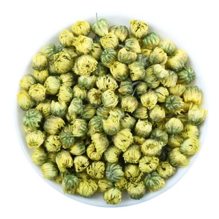 Boutons de chrysanthème séchés